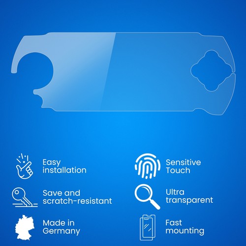 atFoliX 3x Screen Protection Film for Sony PSP-1000 Full Screen Protector clear - Picture 3 of 8