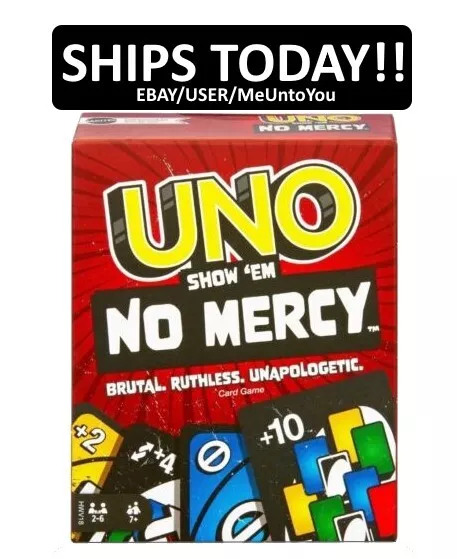 UNO Show Em No Mercy Card Game Sealed! New! SOLD OUT EVERYWHERE! Limited  Edition for Sale in Spokane, WA - OfferUp