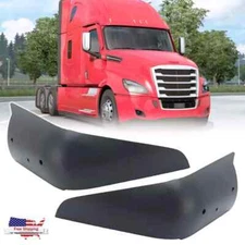 Black Door Mirror Arm Cover Left & Right For 2018-2023 Freightliner New Cascadia