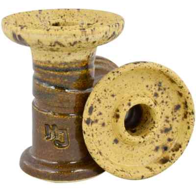 HookahJohn 80feet Hookah Bowl   Golden Nugget   Premium American Clay