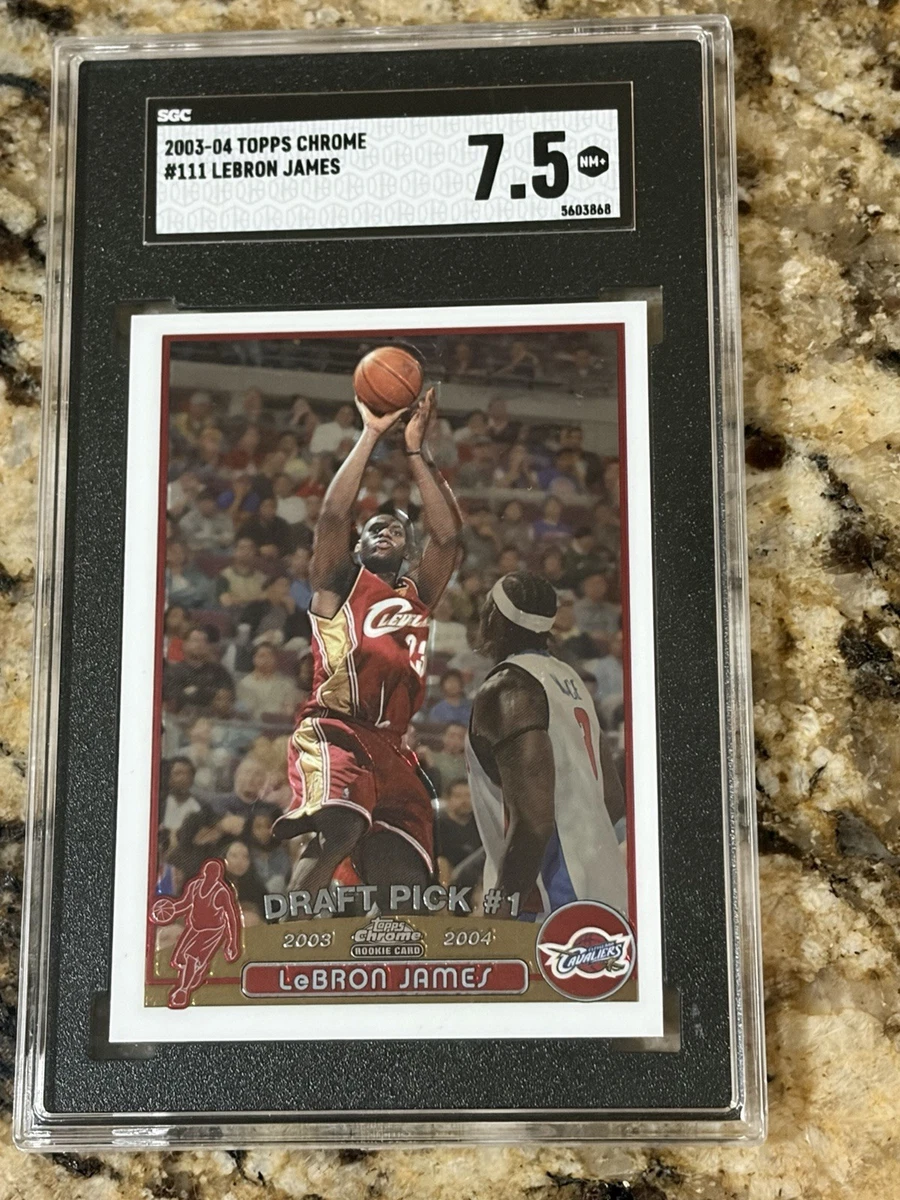 Topps LeBron James Basketball Rookie Sports Trading Cards for sale