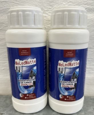 1-5x Leistungsstarkes Rohr & Spüle Baggermittel MeLedmatte Pulver (2er Pack) 110g