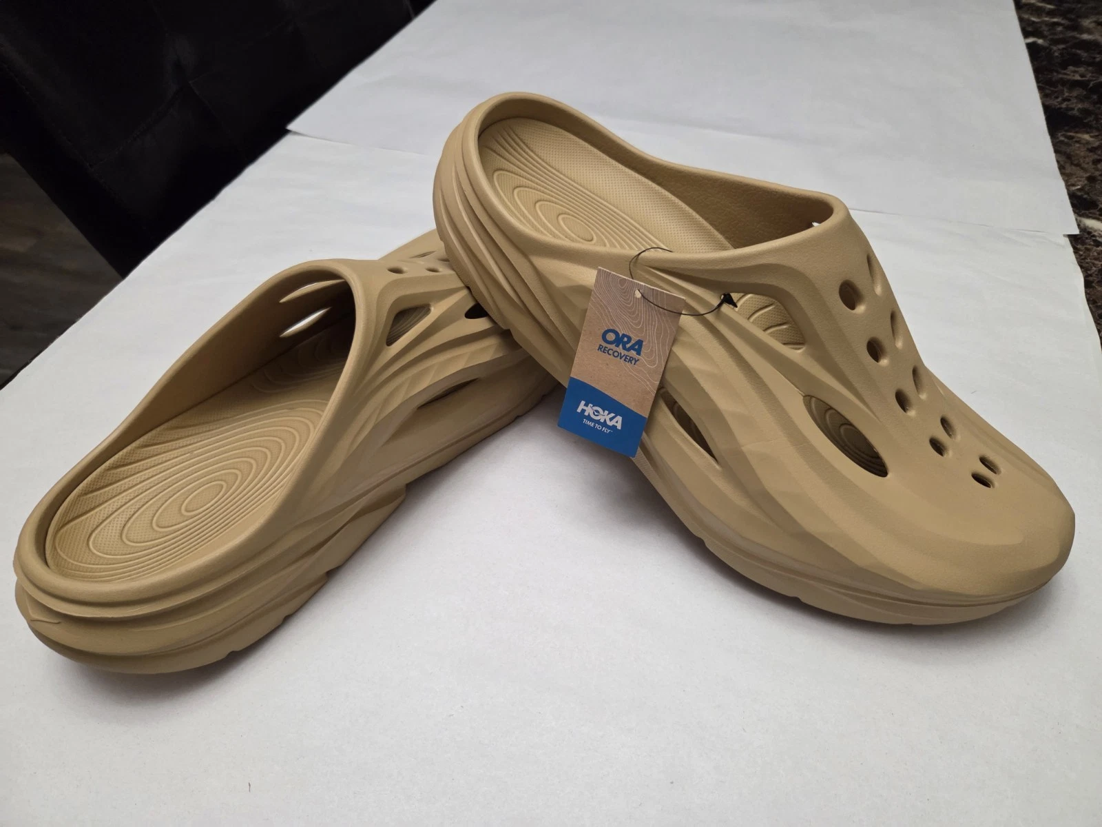 HOKA ONE ONE (NUOVE) SLIP ON COMFORT U ORA RECOVERY MULE DONNA TG 16 UOMO TAGLIA 14