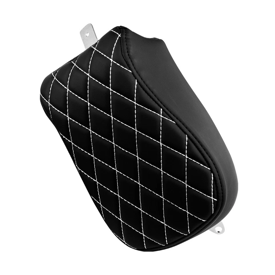 Almohadilla de respaldo más gruesa trasera para pasajero Harley Sportster Iron XL1200NS 2018-2021 Foto 3 de 4