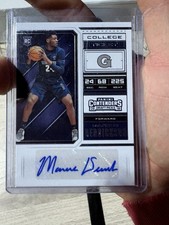 Panini 2018 Contenders Marcus Derrickson Rookie Autograph Georgetown Hoyas