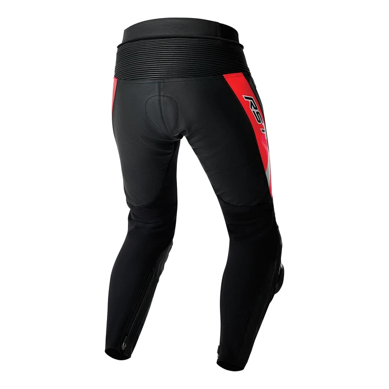 RST Tractech Evo D3O Moto Leather Black Fluo Red, photo 2 of 5