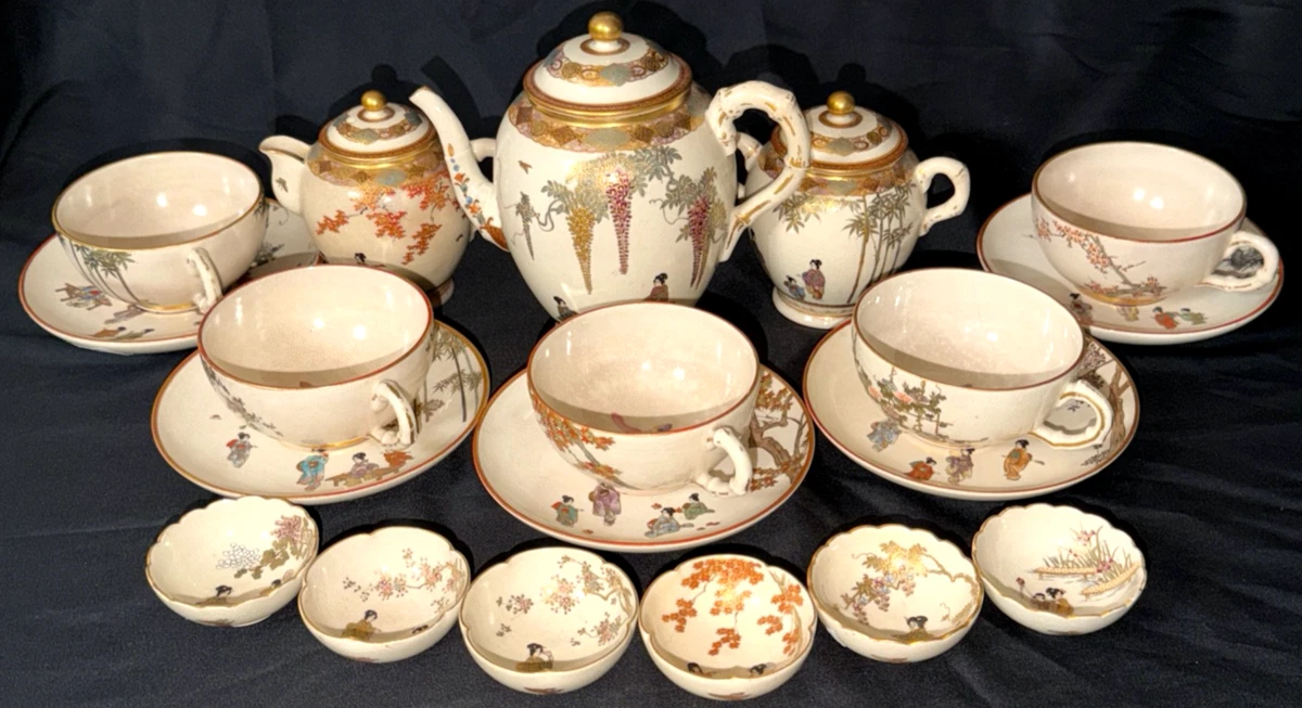 古董日本茶壶| eBay