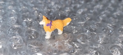 Vintage Polly Pocket Hund aus Zirkuswagen unterwegs 1995.  RAR. VINTAGE