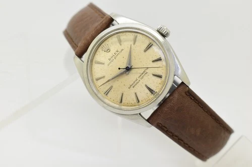 Rare Gents Boxed & Papered 1961 Rolex Oyster Perpetual Ref 1002