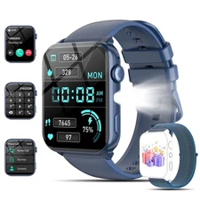 Smart Watch Heart Rate Blood Pressure Fitness Tracker for Men Women Android IOS