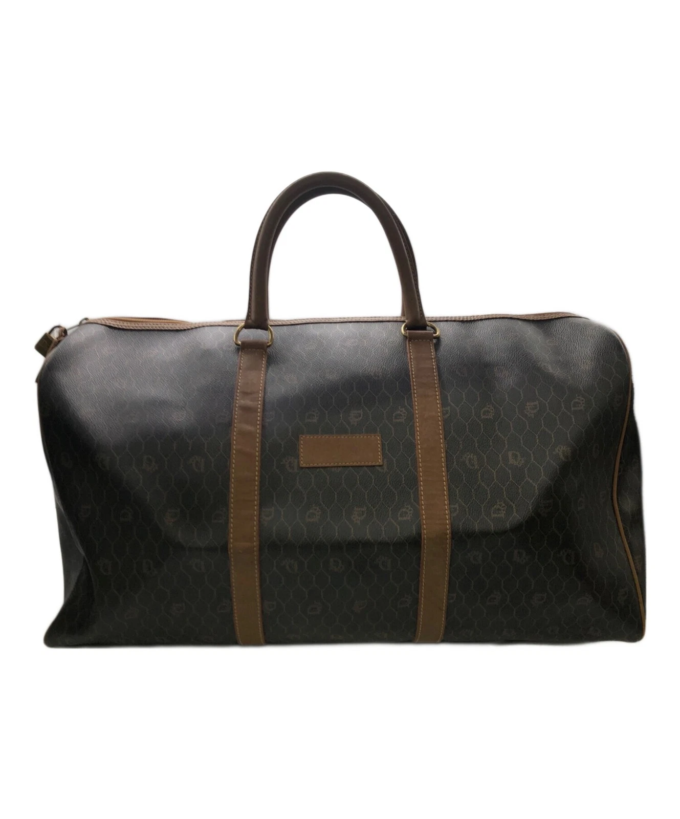 Sac Christian Dior monogramme Boston MONOGRAM BOSTON BAG marron