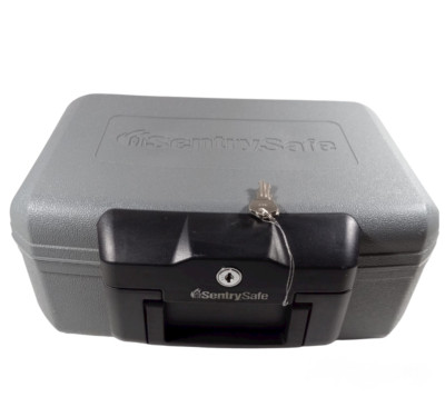 SentrySafe Fire Safe, Fire Resistant Chest, 0.18 Cubic Feet, Small, 1210