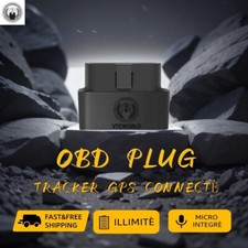 TRACKER PRISE OBD 4G BALISE GPS SUIVIE SUR APPLICATION Application Connecté 