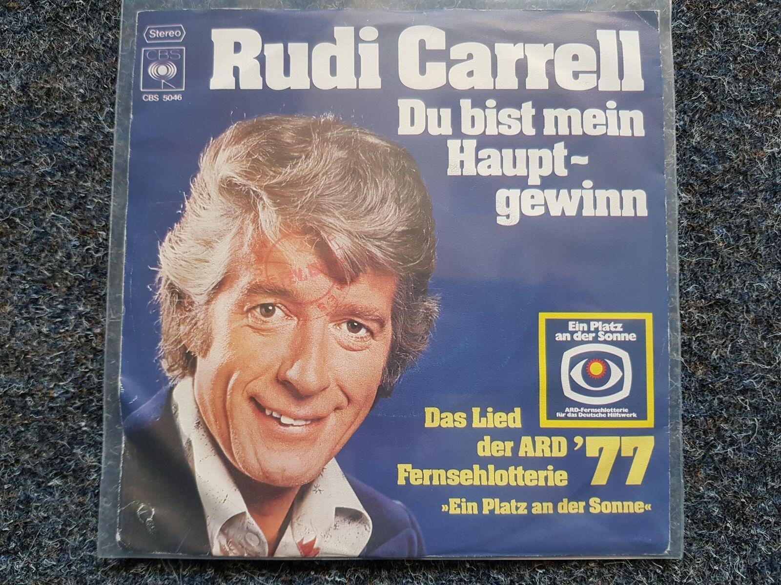 7"" Single Vinyl Rudi Carrell - Du bist mein Hauptgewinn PROMO