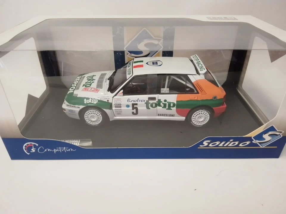 Solido Lancia Delta HF Integrale #5 Aghini Rally Monte Carlo 1993 1/18 S1807806 - Immagine 4 di 4