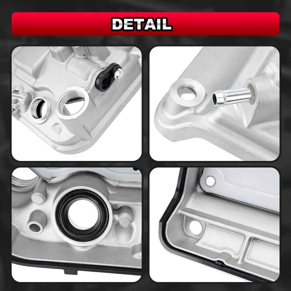 Cubierta de válvula de cilindro delantero para Honda Odyssey Accord Sedán 3,5 L 12310-R70-A00 Foto 4 de 4