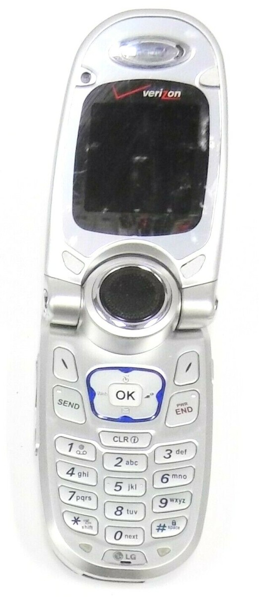 LG VX4650 - Silver and Gray ( Verizon ) Cellular Flip Phone