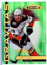 2021-22 Upper Deck Stature Gravitas Green #G21 Troy Terry /125 - Anaheim Ducks
