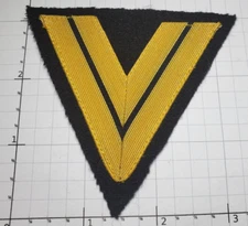 German WW2 Rank Chevron Navy Kriegsmarine Coastal Artillery Obergefreiter