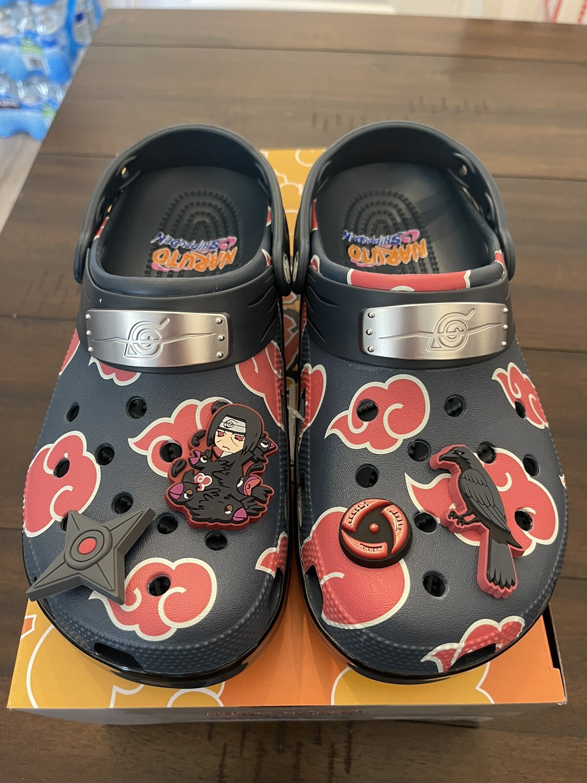 25cm クロックス/ナルト/イタチ Crocs x Naruto Itachi