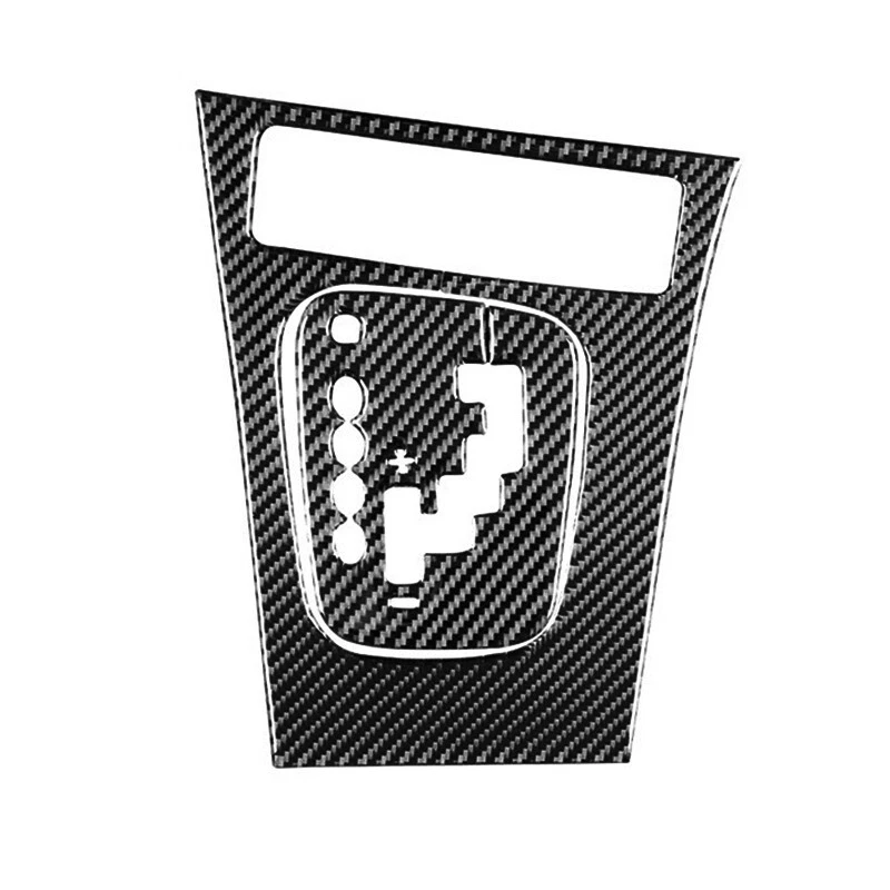 Real Soft Carbon Fiber Car Gear Shift Panel Cover For Subaru Legacy 2005-2009 - Image 2 of 4