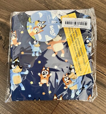 NEW Little Sleepies Bluey Dance Mode Two-Piece Pajama Set - 3T