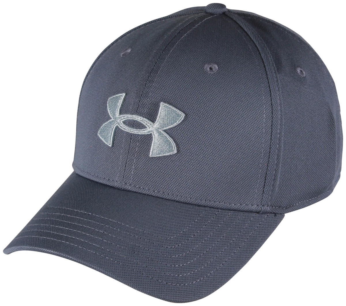 Under Armour Blitzing Hat - Downpour Gray / Harbor Blue - New