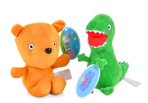 peppa pig dinosaur teddy