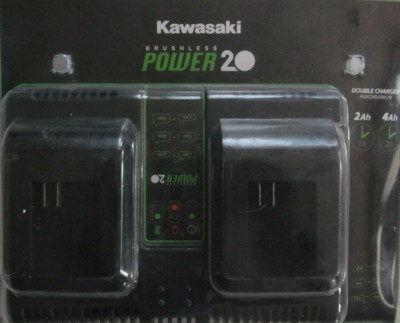 Kawasaki Akku Doppel Ladegerät für Kawasaki Power 20 auch für Matrix X-One