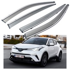 Car Window Visor Vent Shade Deflector Sun/Rain for Toyota C-HR CHR 2017-2020