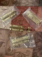 4 pcs: 4 inch Door Latch Slide Lock Barrel Bolts USA Stock!!   4”