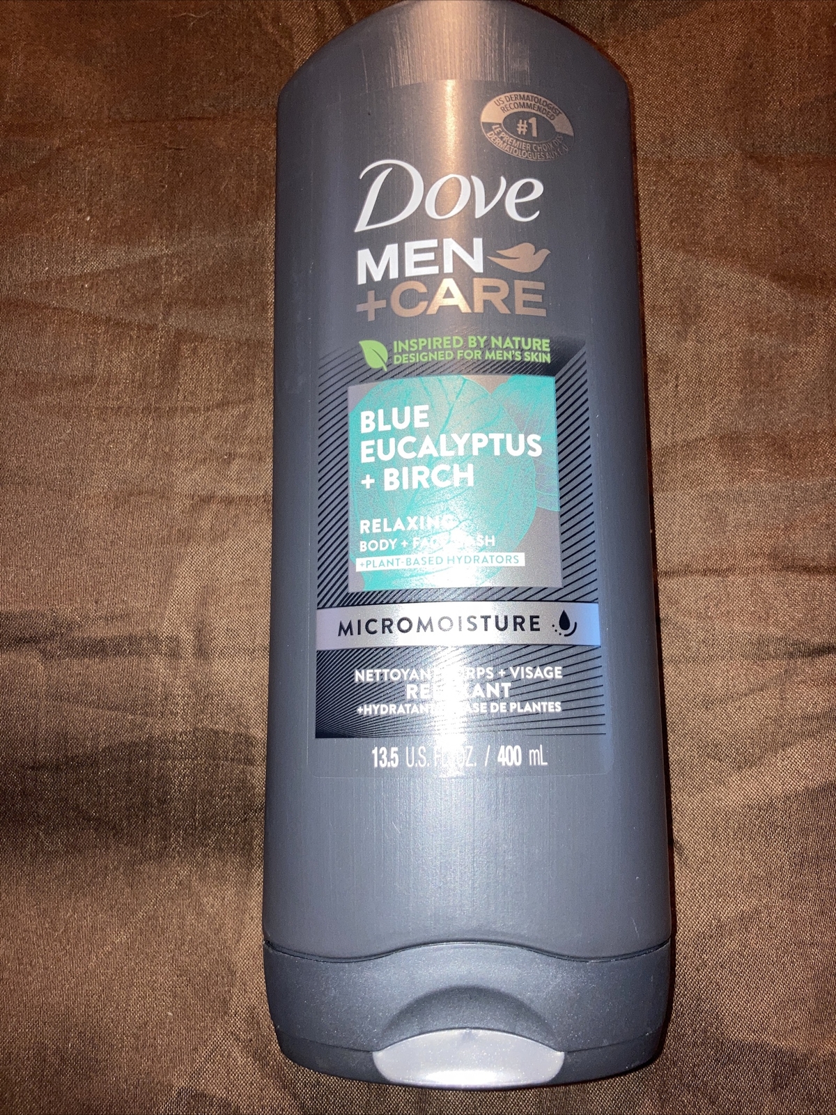 Dove Men Care 3vblue Eucalyptus Birch and 3 Extra Fresh Body Wash for