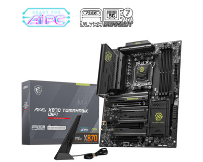 MSI MAG X870 TOMAHAWK WIFI Socket AM5 AMD X870 DDR5 M.2 ATX Motherboard