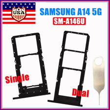 OEM SIM Micro SD Card Tray Holder Slot Pin For Samsung Galaxy A14 5G SM-A146U/B