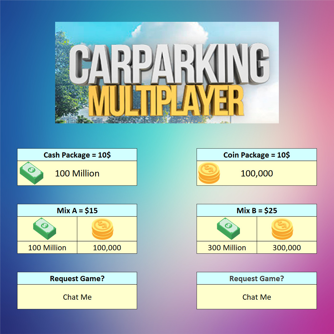 Car parking Multiplayer car designer buy/sale/trade