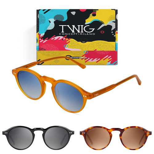 Gafas de sol EDISON acetato lentes polarizadas | eBay