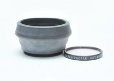 Leica 12517 OEM Rubber Hood for Leica M Elmar 5.5 90mm f/4 W/Tiffen Filter