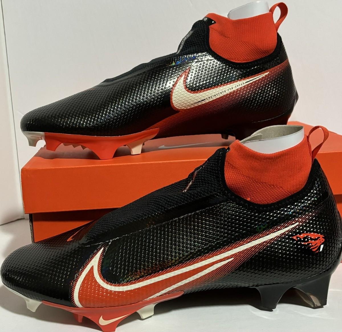 Nike Vapor Edge Pro 360 Oregon State PE Football Cleats  display picture 3