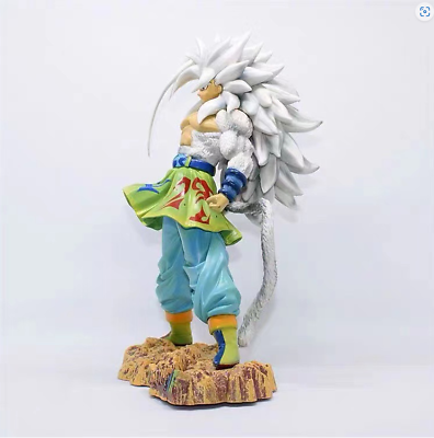 Dragon ball gt figura son goku anime figuras super saiyan 5 ssj5 estatueta  estátua de pvc collectible modelo boneca ornamentos brinquedos presente