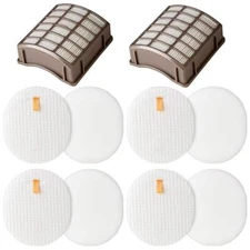 4 Foam & Felt + 2 Hepa Filter for Shark Navigator NN80 NV60 NV70 Vacuum XFF80