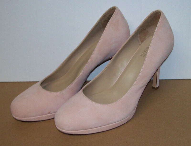 Naturalizer Women's Celina Pump Rose Pink Suede Size 8M Pre-Owned