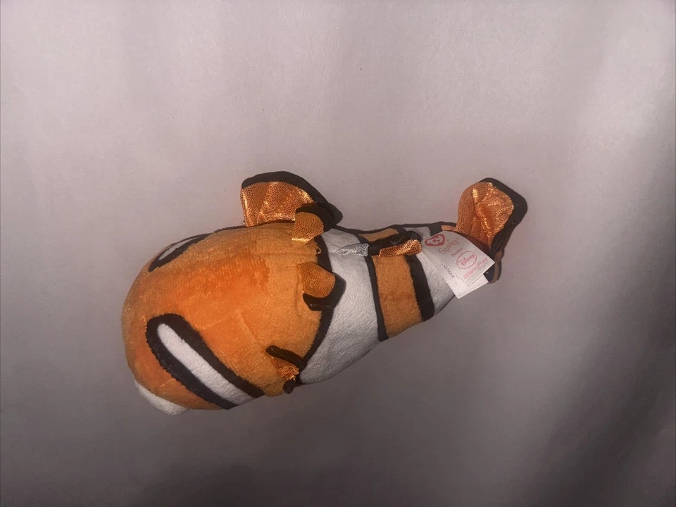 "Juguete de peluche de 8"" TY Sparkle Finding Nemo Dory pez payaso Disney Pixar relleno" Foto 4 de 4