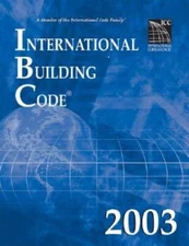 International Building Code 2003 (International Code Council Series) - VERY GOOD