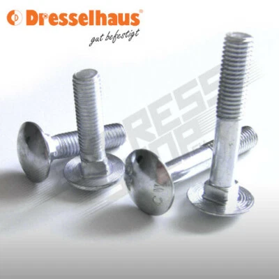 DRESSELHAUS Tornillos de bloqueo Tornillos planos métricos M5 y M6 Rosca completa o parcial