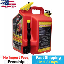 SURECAN 5 Gallon Spill Free Type II Safety Can for Gasoline