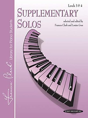 Supplementary Solos: Levels 3 & 4 (Frances Clark Library Supplement) - GOOD