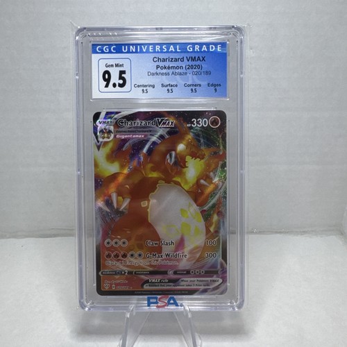 Charizard VMAX graded CGC 9.5 for sale on eBay