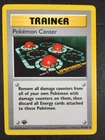 1999 Pokemon Game Base Set 1st Edition #85 POKEMON CENTER Shadowless Light Play