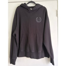 American Eagle Of New York Wreath Logo Relaxed Fit Hoodie Black XL