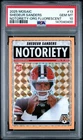 PSA 10 2025 Panini Mosaic Shedeur Sanders RC Orange Notoriety Prizm Rookie Brown